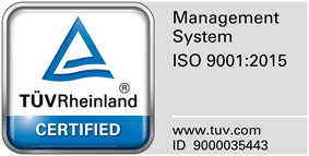 Certificación ISO 9001 TÜV Rheinland